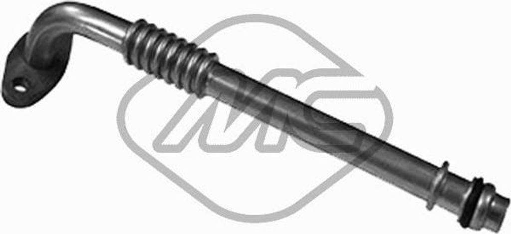 Metalcaucho 99815 Ölschlauch OE 8200714635 kompatibel mit Scenic, Megane, Kangoo, Clio, Kubistar, Sandero, Logan, Duster