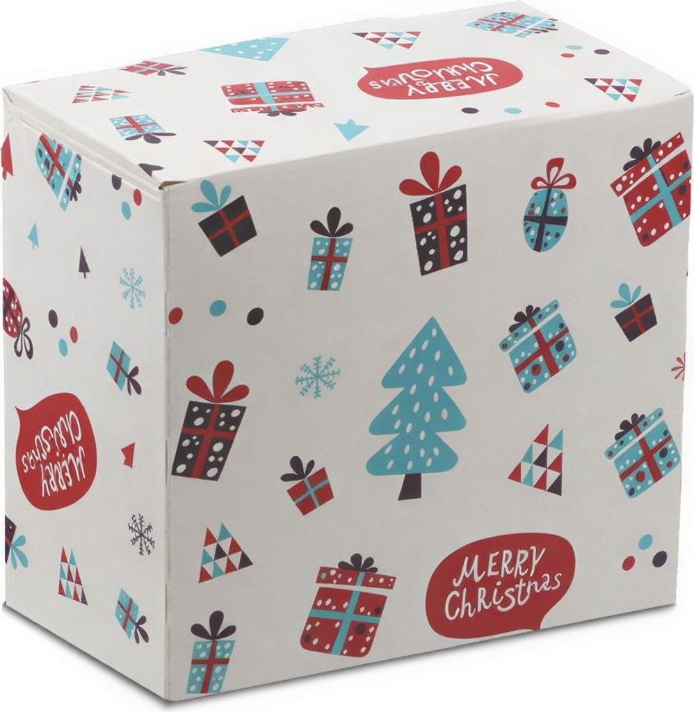 Weihnachtskartons 13 x 13 x 7 cm 20 Stück.