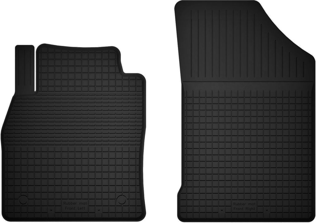 Gummi-Automatten vorne, universell für: Ford Ranger Raptor Pickup (2019-)