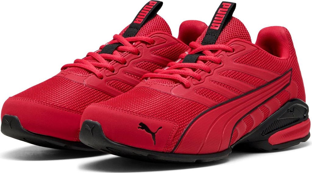 PUMA Unisex Electro Sneaker Sneaker 312964 04 Red-Black, Schuhgröße:43 EU