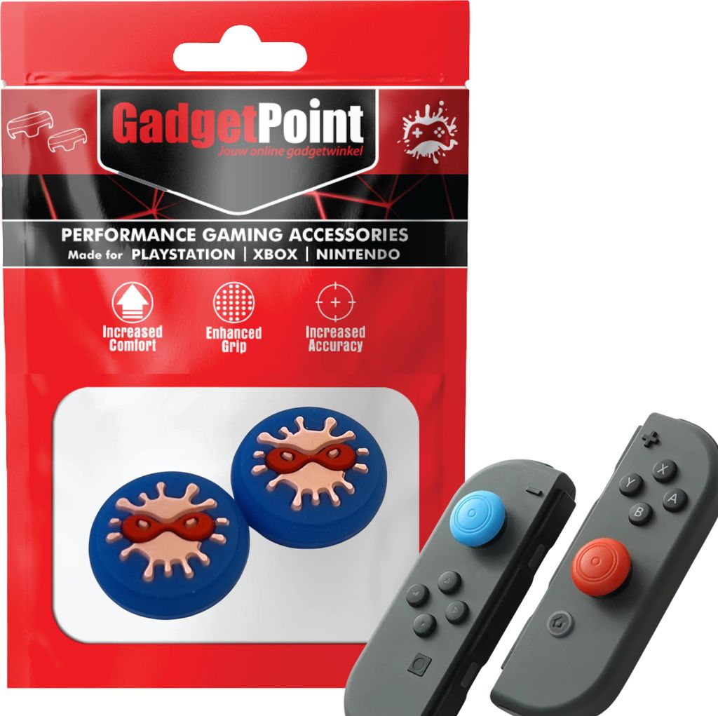 Thumbgrips - Thumb Grips voor Nintendo Switch Joy-Con Controllers - Gaming Thumbgrips - Performance Anti-Slip Thumbsticks - Bescherming Accessoires...