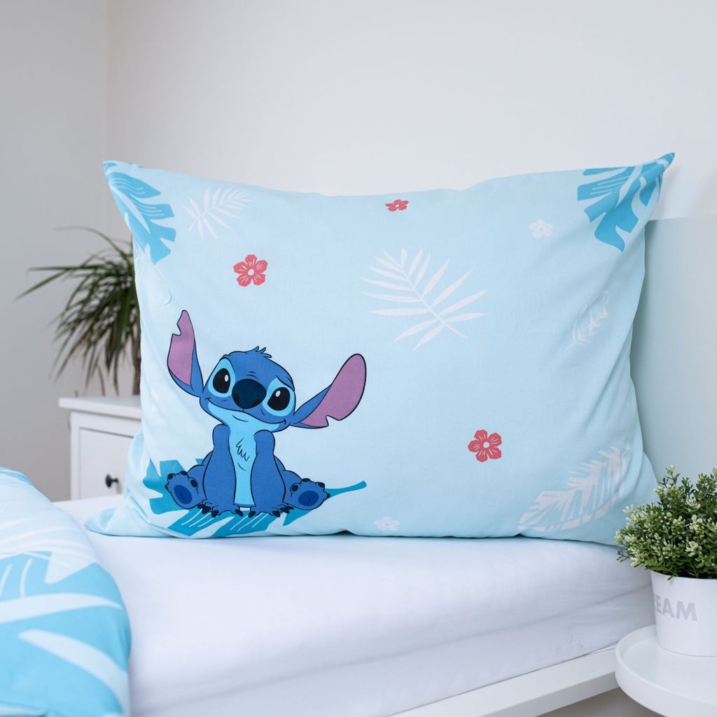 Lilo & Stitch Bettwäsche-Set aus Baumwolle – Bettbezug Produktbild 