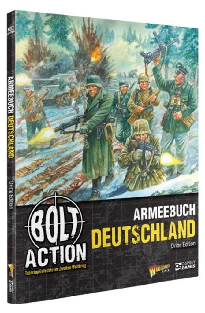 WLG Bolt Action: Armeebuch Deutschland (3. Ed., SC, dt.) Image du produit 