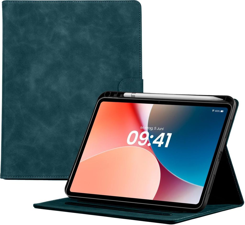 LBH Tablet Schutzhülle für Apple iPad Air 6. Gen 11 Zoll Cover Case Schutz Tablet Farbe: Petrol