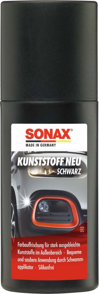 SONAX Kunststoffpflegemittel 100 ml Kunststoff Tiefen Produktbild 