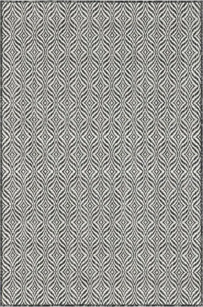Tapis de sol rond Haven 3 - Revêtement tissé uni pour décoration moderne