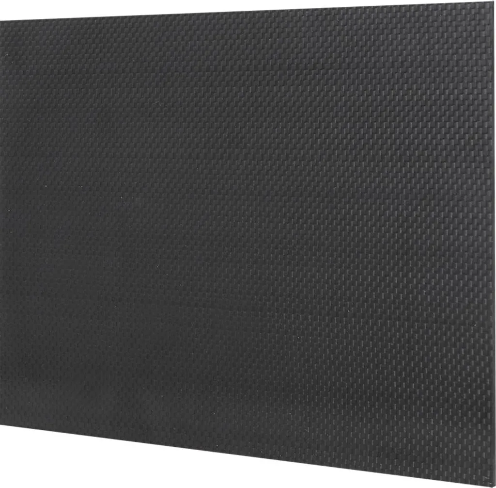 Panneau de carbone composite brillant 200x300mm - Plaque 1.5mm Twill - 3