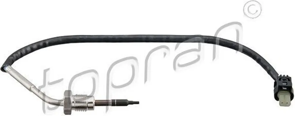 Sonde de Température Gaz Échappement TOPRAN 409 585 pour Mercedes W204