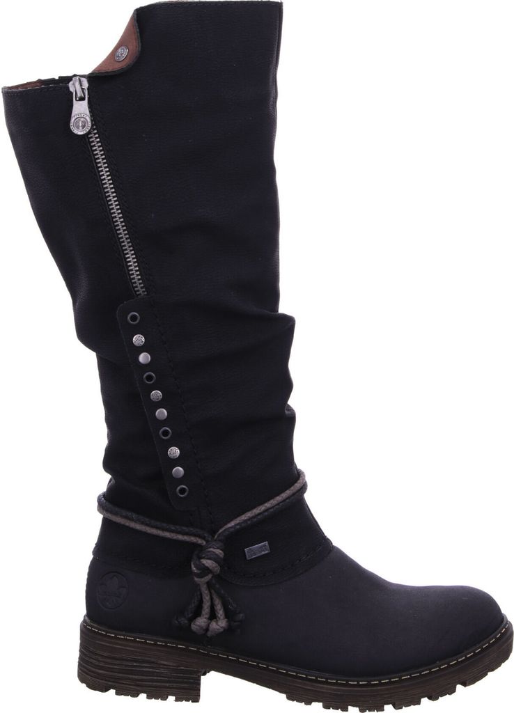 Rieker Damen Stiefel Z4759 Schwarz Größe 39 EU