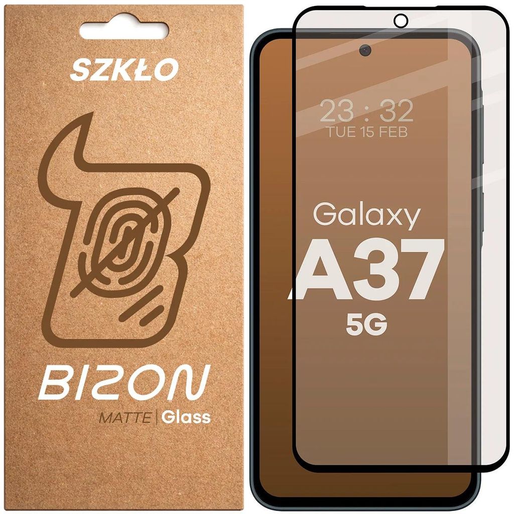 Mattes Hartglas für Galaxy A37 5G, Bizon Glass Matte, Produktbild 