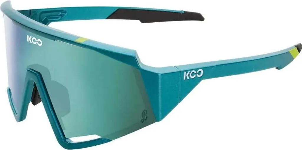 Lunettes Koo Spectro Bora Transparentes Green Mirror CAT2 pour Cyclisme