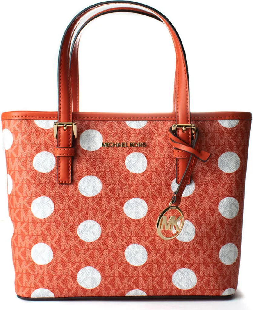 Sac à bandoulière Michael Kors Jet Set 35S5GTVT0O Orange 21cm x 19cm