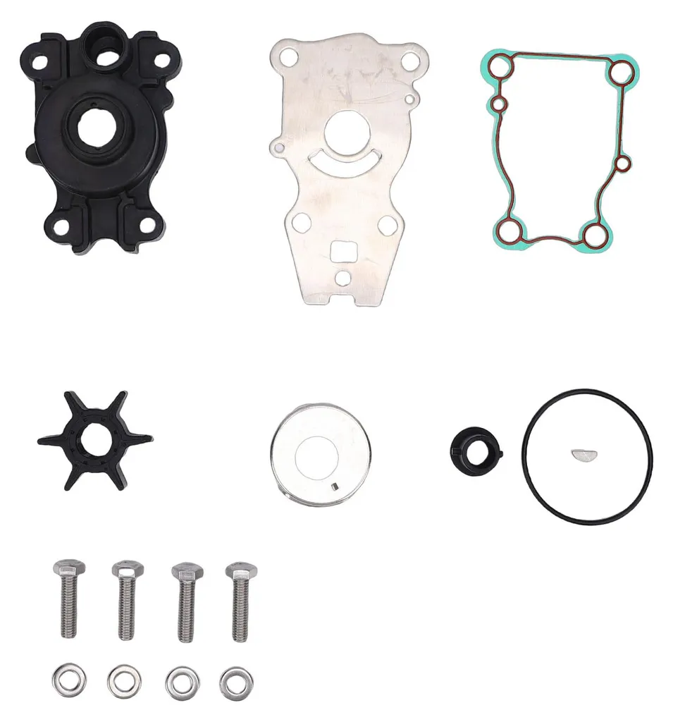 Kit turbine de pompe à eau pour moteur Yamaha hors-bord 25 30 40 CV 2T