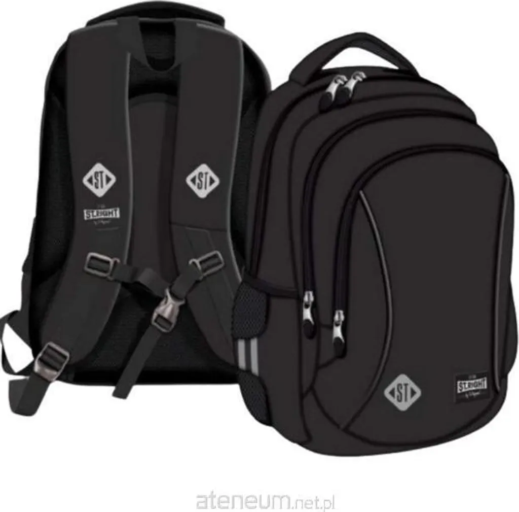Sac à dos 3 compartiments BP77 St.Black Vintage pour le quotidien