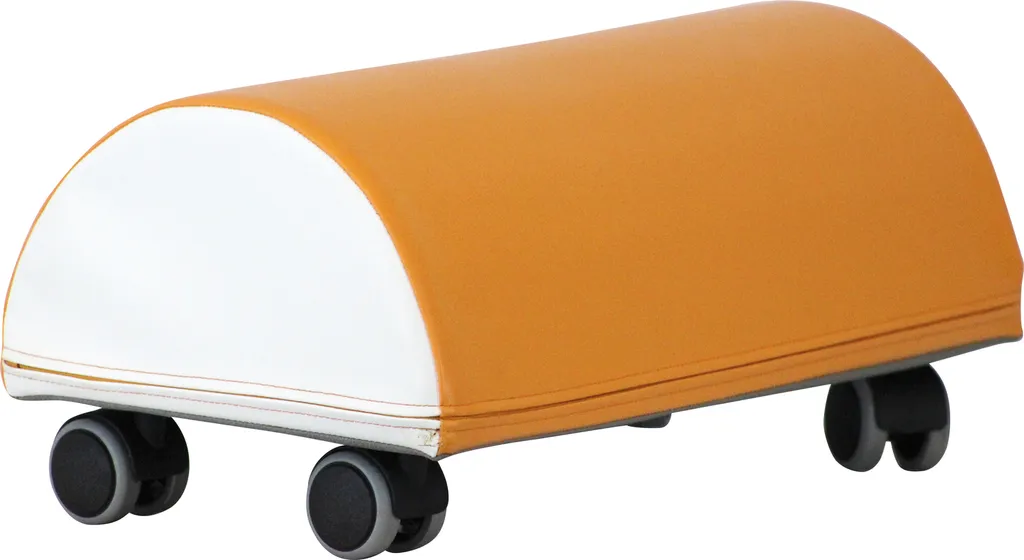Skateboard Famille Rollo Tante Rollo Orange idéal pour Débuter en Glisse