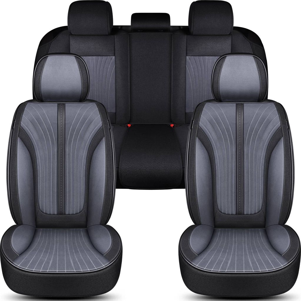 Premium Schonbezüge-Komplettset für Lexus RX 3 Bj 2009-15 in Schwarz/Grau FV1