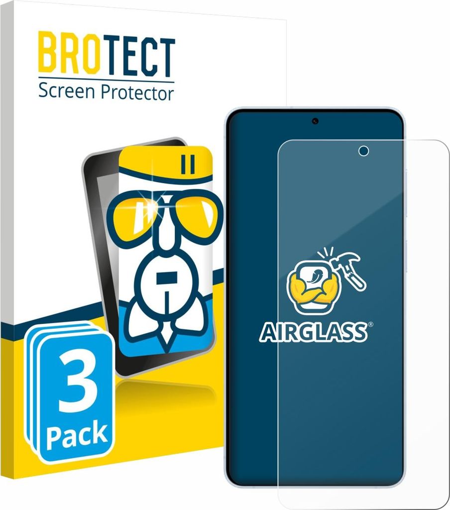 3x BROTECT Schutzglas für Samsung Galaxy S26 Plus Schutzfolie Panzer Folie Glas Display Schutz klar