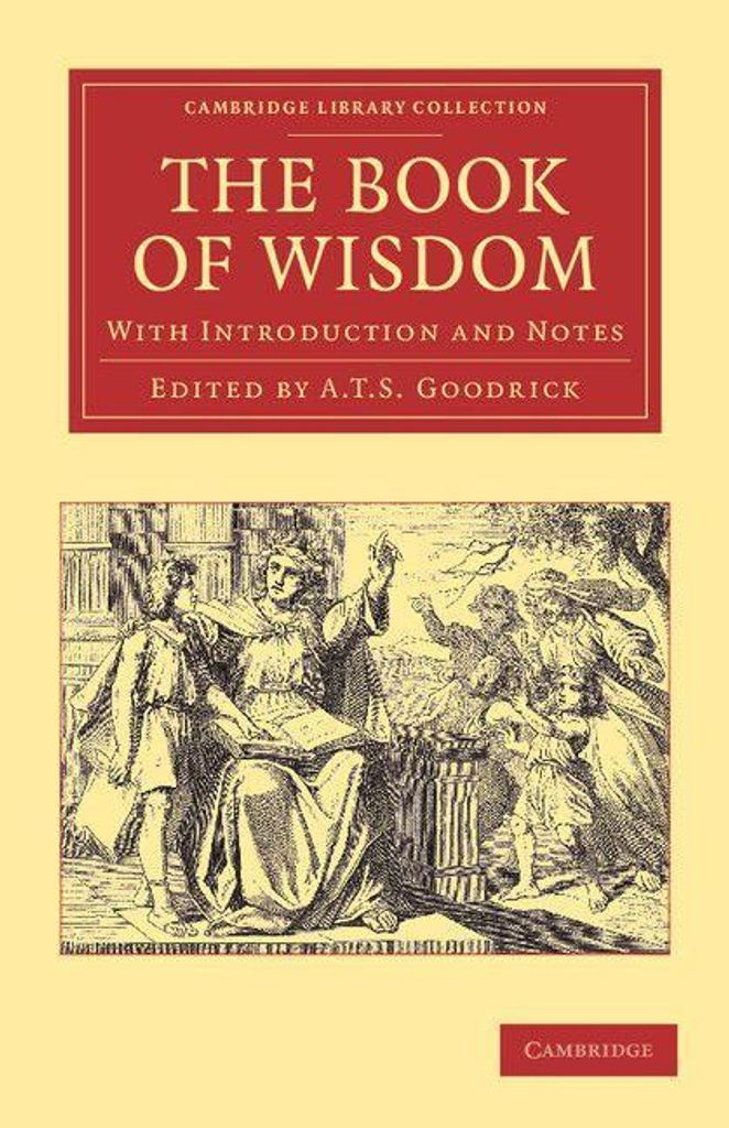 The Book of Wisdom.by Goodrick, S. New .