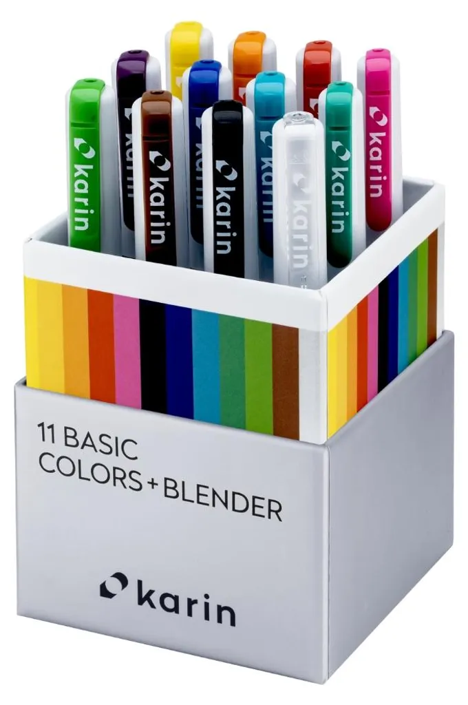 Kit Realbrush PRO Anti-Traces 11 Feutres Pinceaux avec Blender Pro