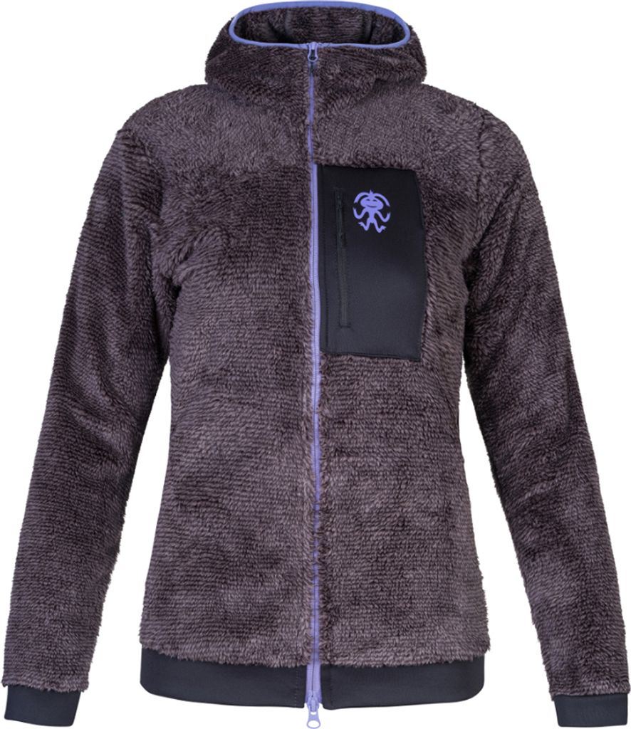 Rafiki Tarifa Kapuzenfleece Braun 34 Frau Braun 34