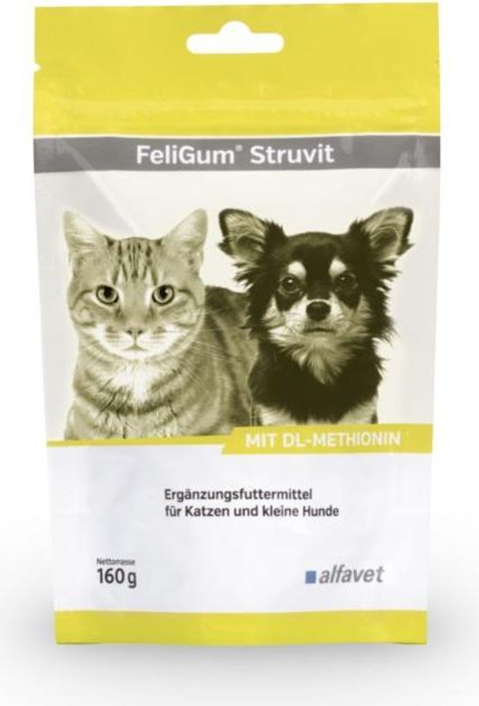 Feligum Struvit gocce da masticare per gatti/cani di Immagine del prodotto 