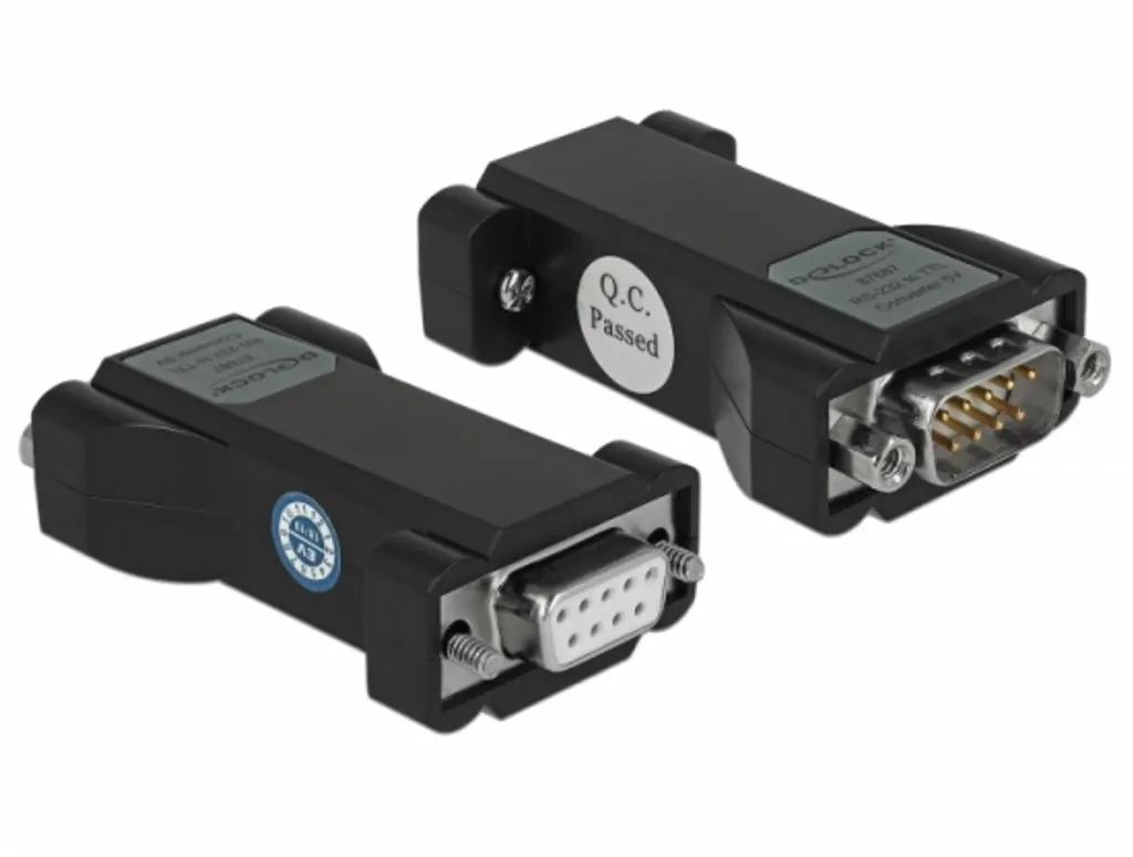 Adaptateur Série RS-232 DB9 vers TTL Delock pour Liaison Microcontrôleur