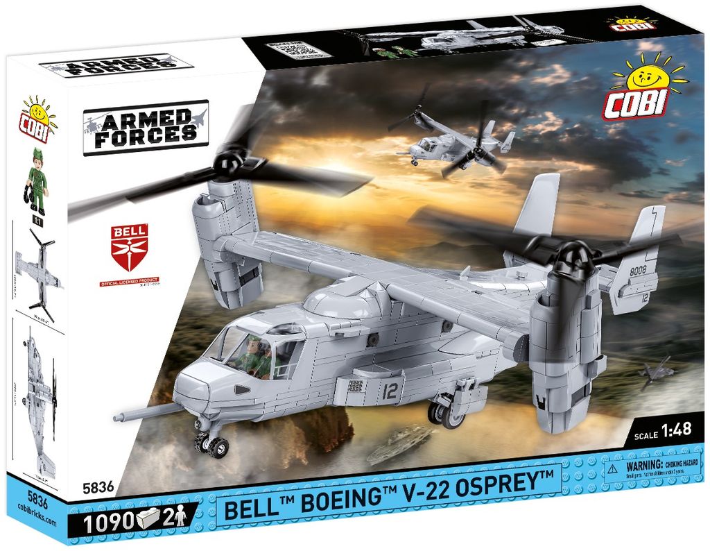 COBI Bell-Boeing V-22 Osprey, Bausteine, 9 Jahr(e), 1090 Produktbild 