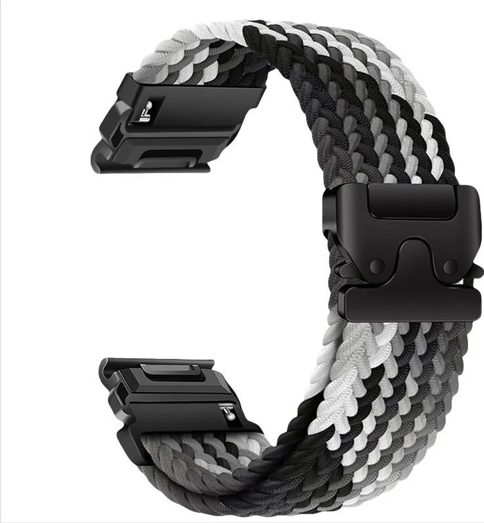 Cinturino Garmin Fenix 8 7X 955 965 INF 22mm Nylon Elastico