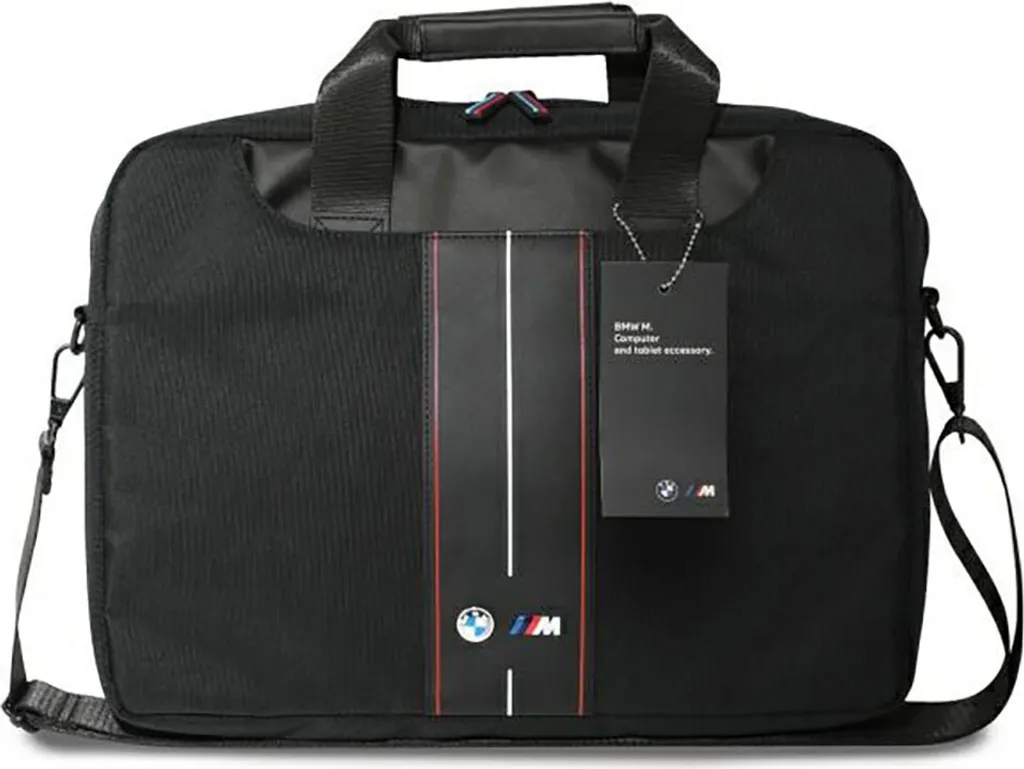 Torba Notebook 16'' BMW Nero Nylon Striscia Rossa Originale