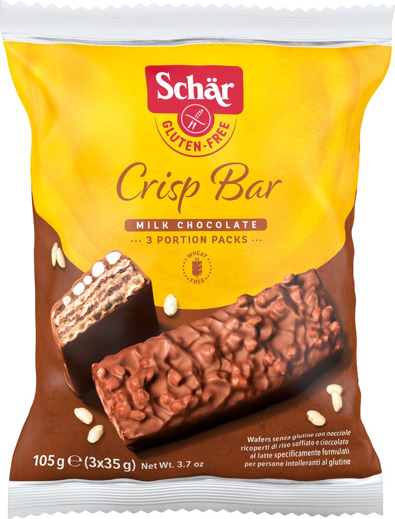 Schär Crisp Bar 105g Produktbild 