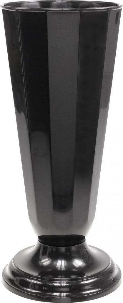 Einstellvase Szwed Schwarz Ø19cm Blumenvase Deko