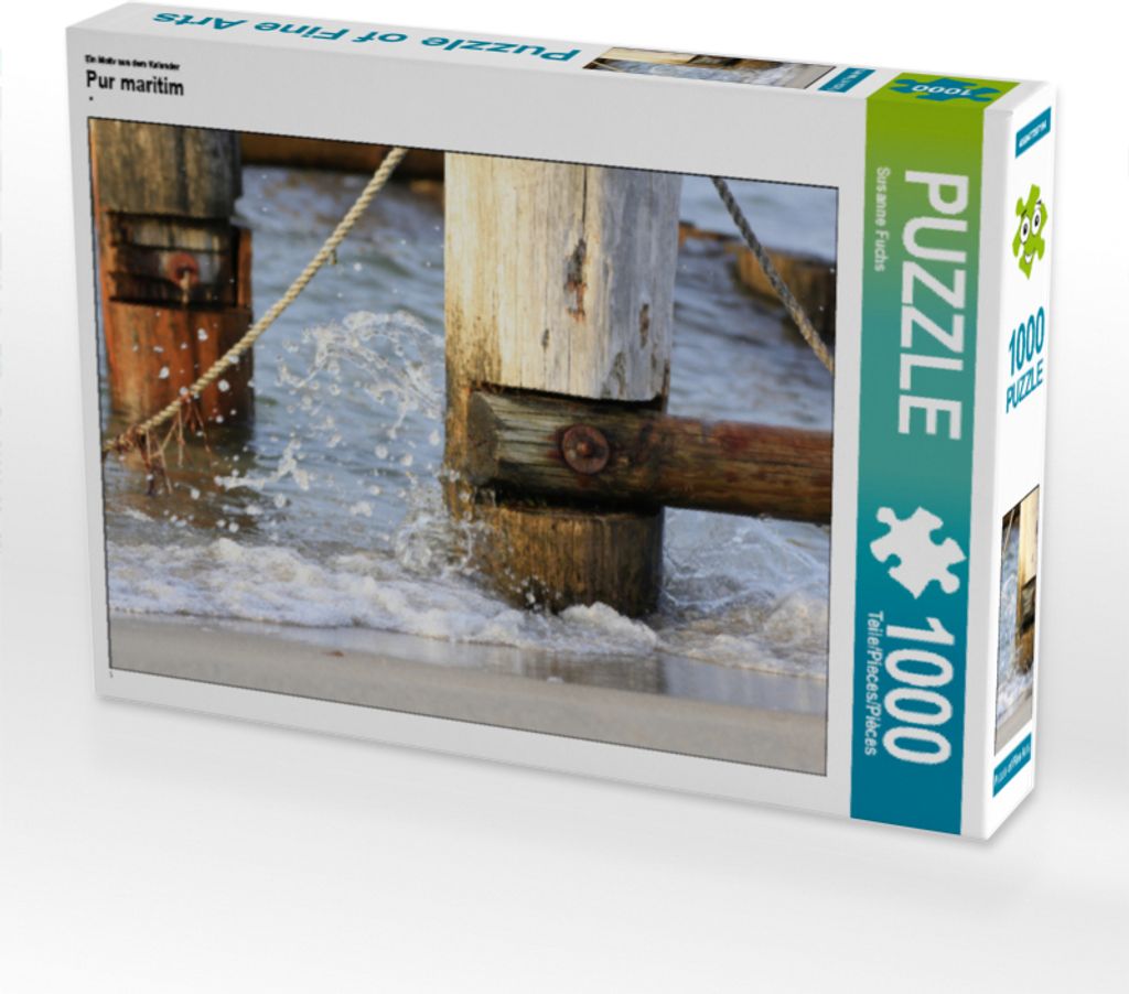 CALVENDO Puzzle Ein Motiv aus dem Kalender Pur maritim 1000 Teile Puzzle quer | 1000 Teile Lege-Größe 64x48cm Foto-Puzzle für glückliche Stunden