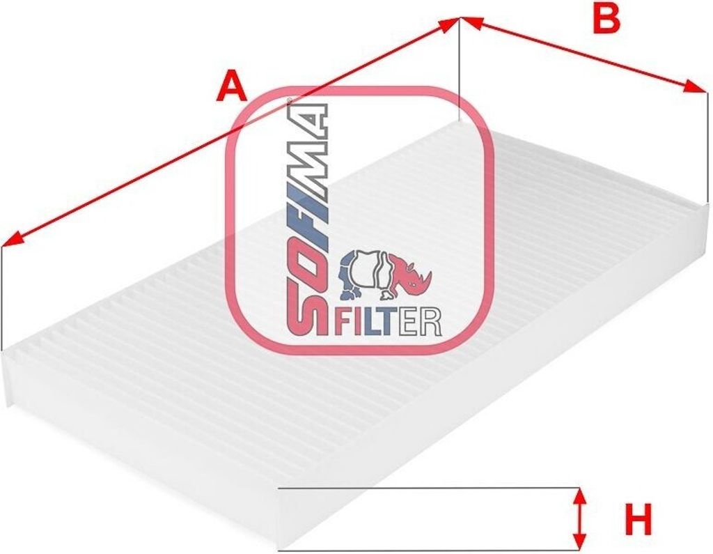 SOFIMA S 3045 C Innenraumfilter Pollenfilter für OPEL Corsa Produktbild 
