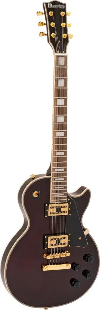 DIMAVERY LP-700 E-Gitarre Burgunda 26219386 - Guitare Électrique Solo
