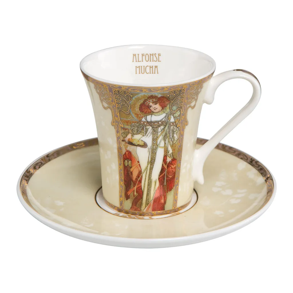 Tazzina Mucha Goebel 67011681 - Caffè Espresso Artis Orbis Luxury