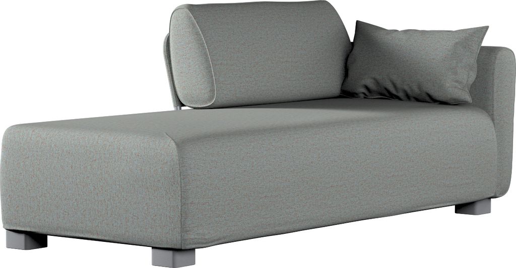 Dekoria Bezug für Mysinge Recamiere Sofa, blau, Sofahusse, Mysinge Recamiere