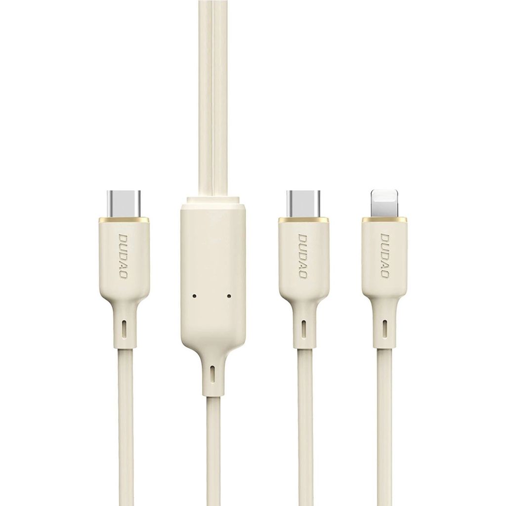 Cavo 2W1 Dudao L7Sf Usb-C - Usb-C / Lightning 100W 1,2M - Immagine del prodotto 