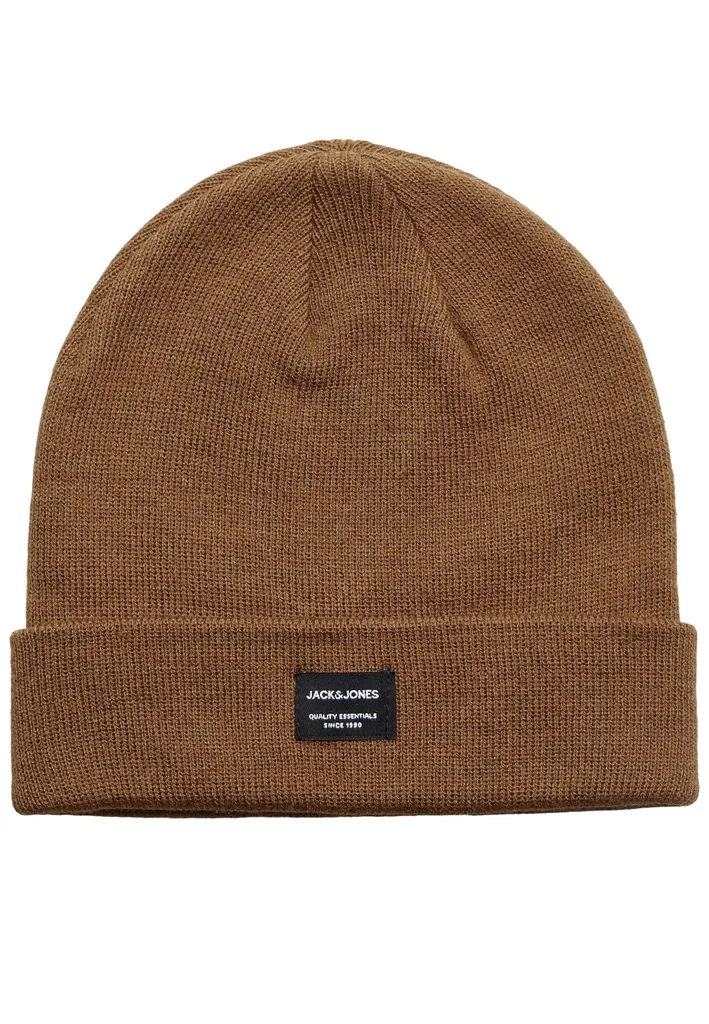 Bonnet Jack & Jones DNA avec patch logo et revers ajustable en maille
