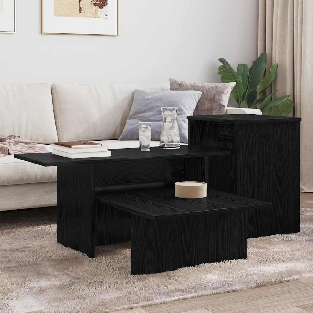 Crea Atmosfera con la Consolle vidaXL Rovere Nero 80x50x225 cm - 4