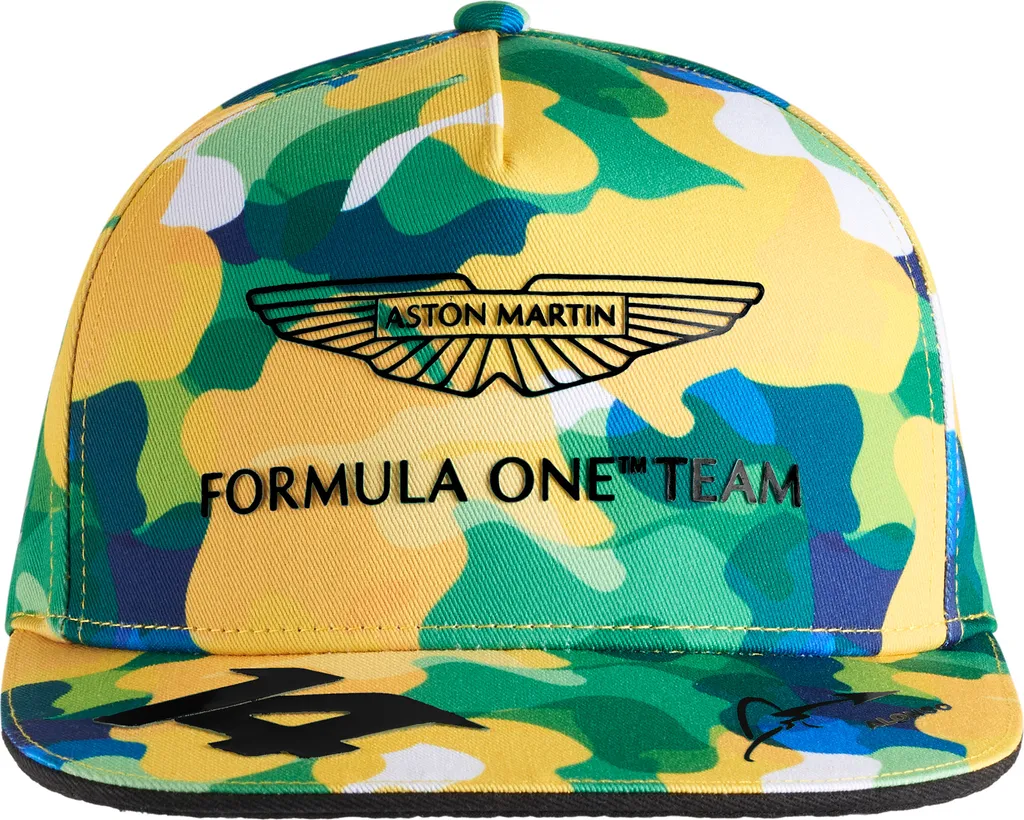 Aston Martin F1 Fernando Alonso Cappello Brasile Special Edition
