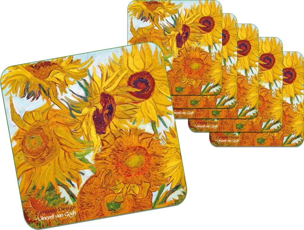 Dessous-de-plat anti-rayures liège Van Gogh Carmani - Finissez-en avec les traces