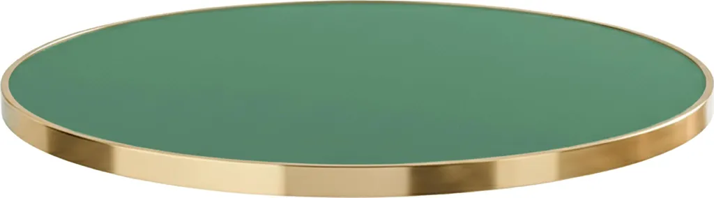 Ricambio Piano Tavolo 60 cm Oviala Montmartre Bianco Oro Verde Opaco