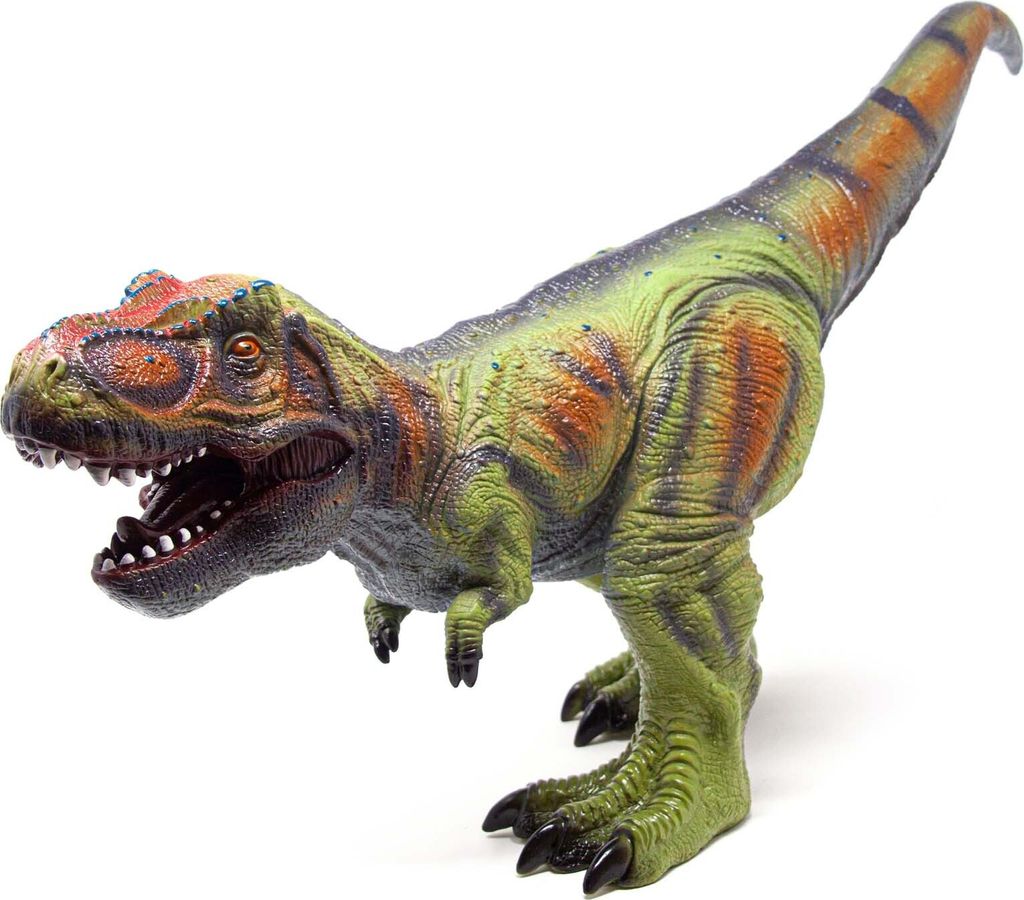 Dinosaurier Spielfigur - Tyrannosaurus Rex grün - 63 cm