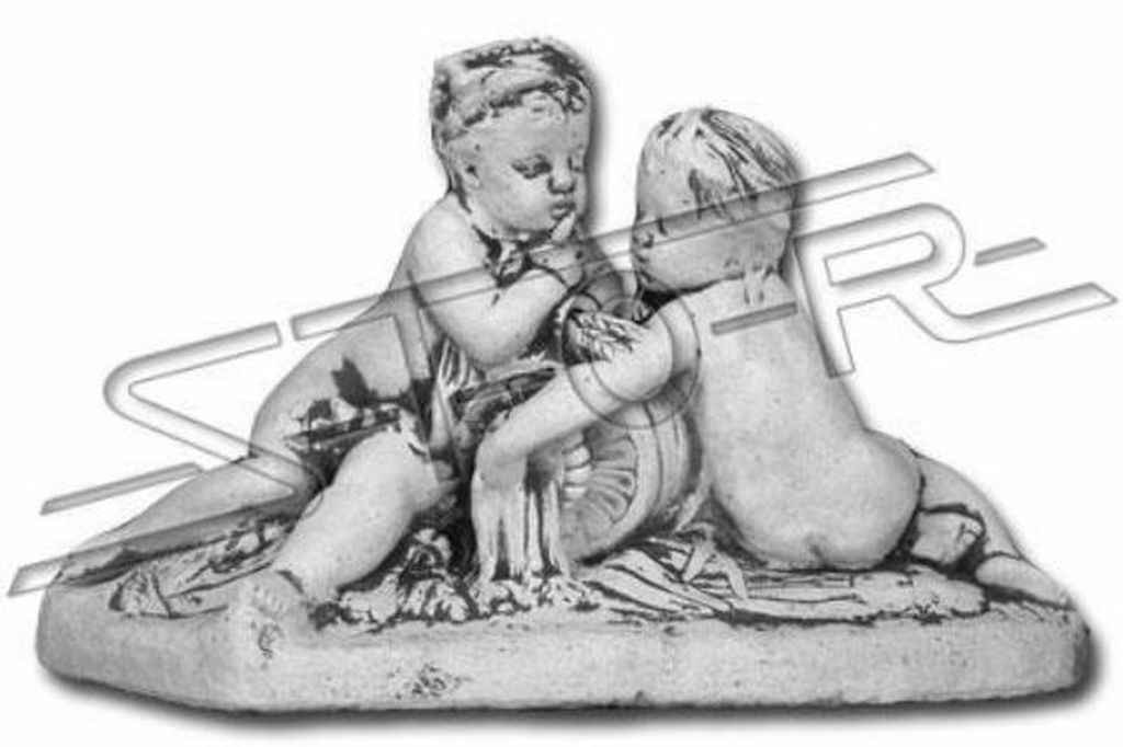 Kind 24cm Skulptur Design Figur Statue Garten Figuren Statuen Skulpturen S101043