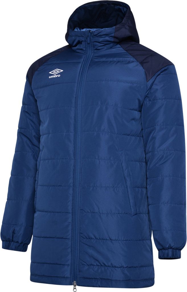 Umbro - Steppjacke für Kinder UO1052 (140) (Marineblau/Kurzmantel)