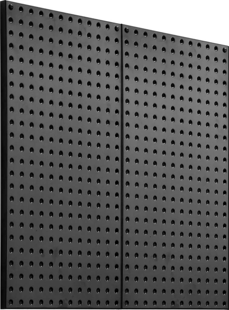Panneau à Outils en Acier Robuste 81x40 cm - Système Mural à Perforations