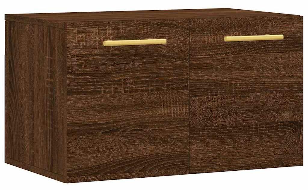 vidaXL Wandschrank Braun Eichen-Optik 60x36,5x35cm Produktbild 