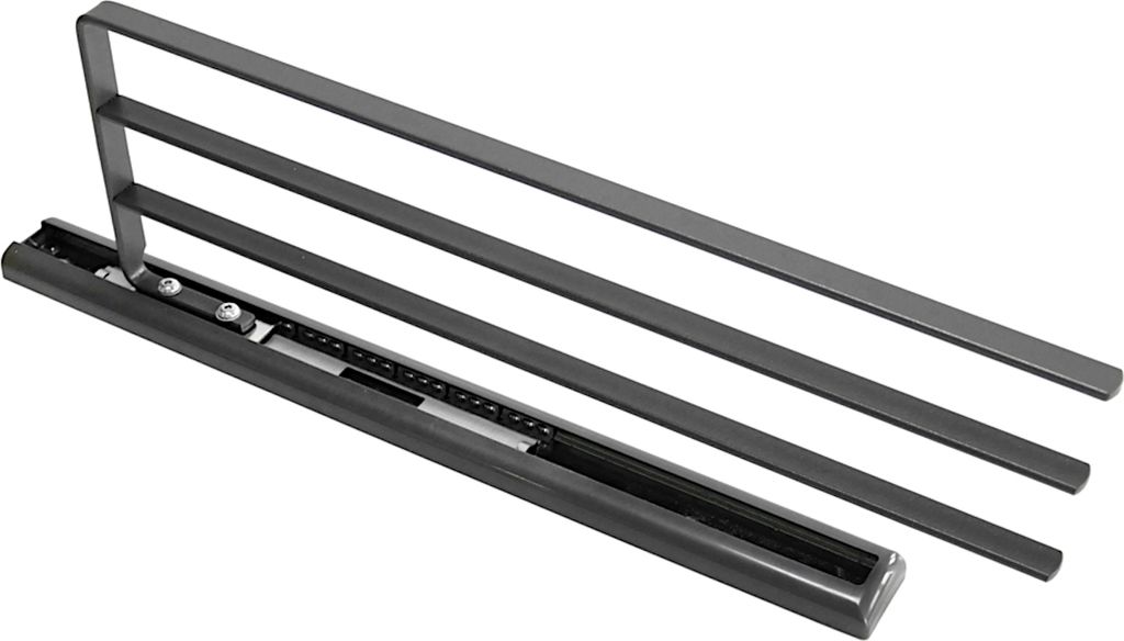 portasciugamani a 3 bracci DE LUXE 2 in antracite / Immagine del prodotto 