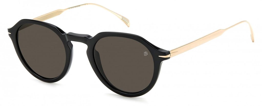 David Beckham DB 1098/S Black gold 49/23/150 Herren Sonnenbrillen