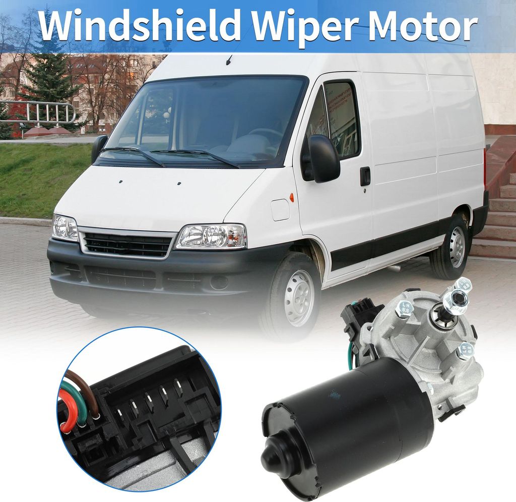 Moteur D'Essuie-Glace Pour Fiat Ducato 1994-2002 Image du produit 